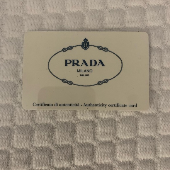 PRADA WHITE HOBO BAG BR3574 - Picture 10 of 11